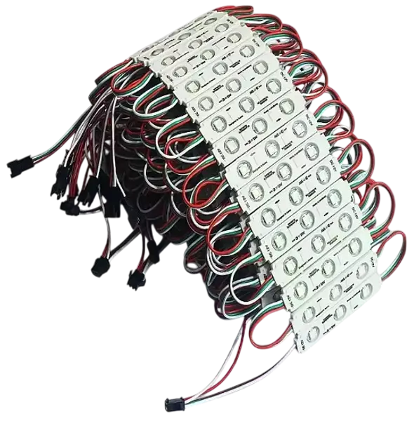 Módulo Led Frgb 12v / 20 Unidades