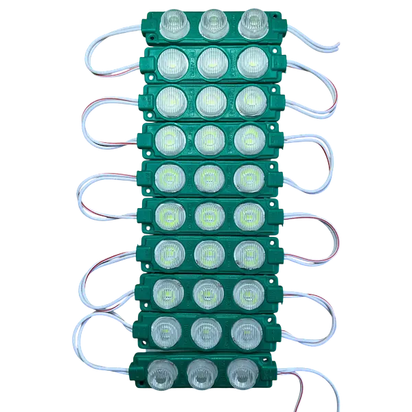 Módulo Led 12v 3w Verde (Chip7020/3030) Paquete X20 Unidades