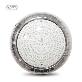 Bala De Piscina Sobre Poner Borde Plateado Rgb 12v Ac 24w