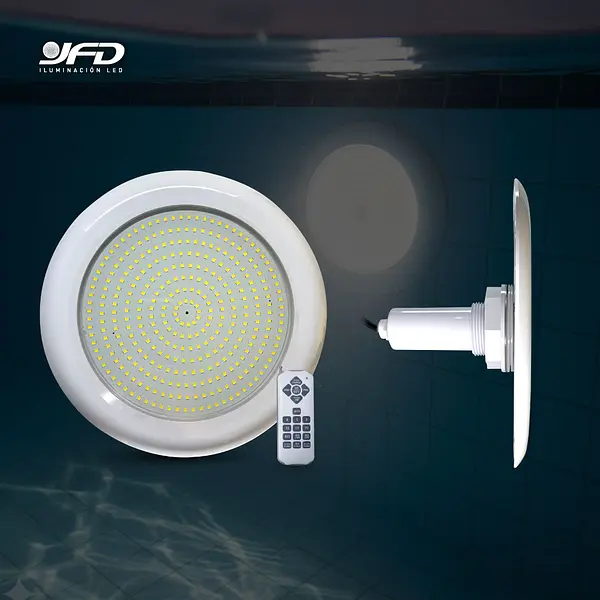 Bala De Piscina De Incrustar 12v Ac 24w 6500k