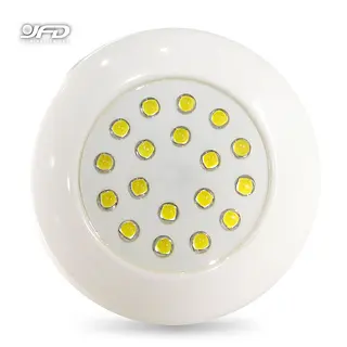 Bala De Piscina Sobre Poner Ultra Plana 12,5cm 3000k 9w