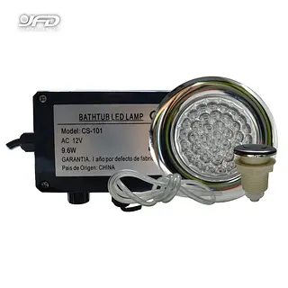 Set Jacuzzi Boton Y Control 2.5" 3w