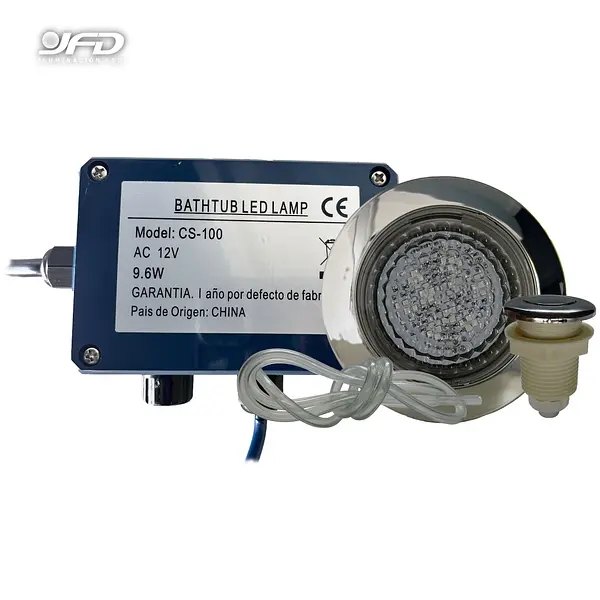 Set Jacuzzi Boton Y Control 3 " 3w