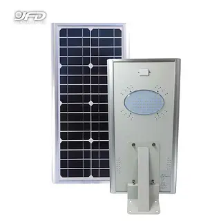 Lampara Led Alumbrado Publico Integrada Solar 25w