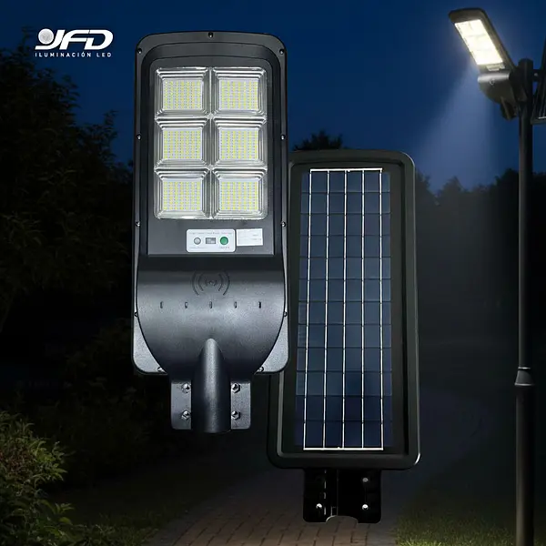 Lampara Alumbrado Publico Solar 200w 6400k