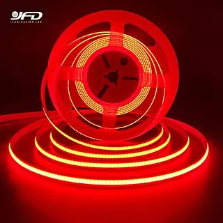 Cinta Led Cob 12v Rojo