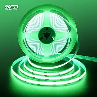 Cinta Led Cob 8 Mm 12v Verde Imp