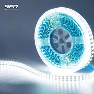 Cinta High Lumen 120leds Ac110v Pcb 8mm White 6500k 10mts Ic