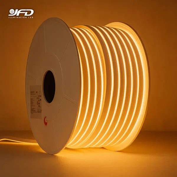 Cinta Led Neon Flexible 50mts Yellow Dc12v