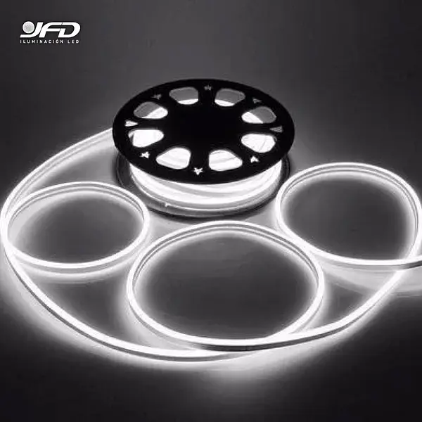 Cinta Led Neon Fexible 50mts White Dc12v 6000k Corte 1 Cm