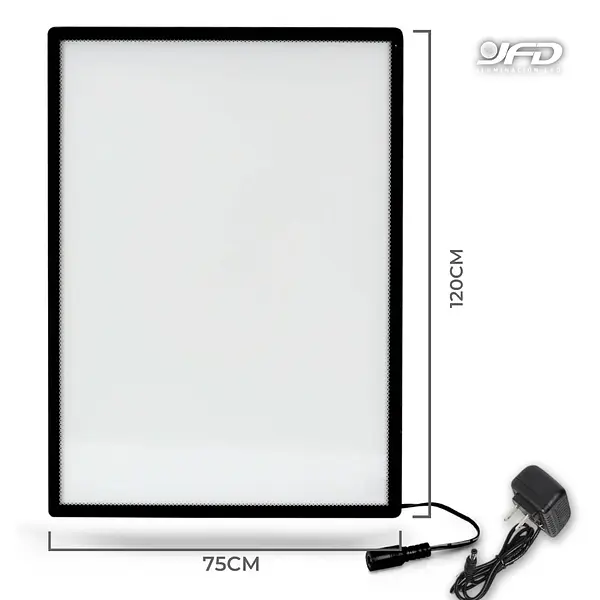 Caja De Luz Led 75x120 Ultra Delgada Para Publicidad