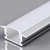 Perfileria Opalizada De 3mt Color Blanco Con Plug Y Buckle