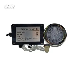 Set Jacuzzi 5w Boton Y Control 5"
