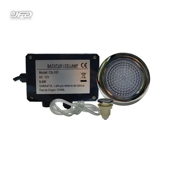 Set Jacuzzi 5w Boton Y Control 5"