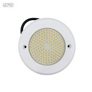 Lampara Led Piscina Sobreponer 10 Inc 150mm 3000k 12w Dc12v