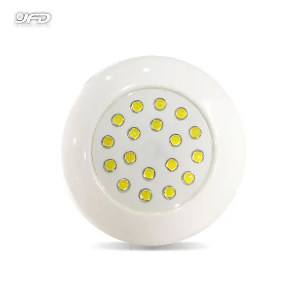 Bala De Piscina Sobreponer Ultra Plana 12,5cm Ip68,12v Dc