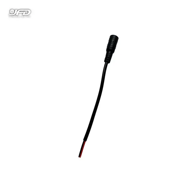 Accesorio Cinta Led 8mm Conector Dc Negro Hembra